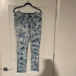 Allen B acid wash jeans size 10